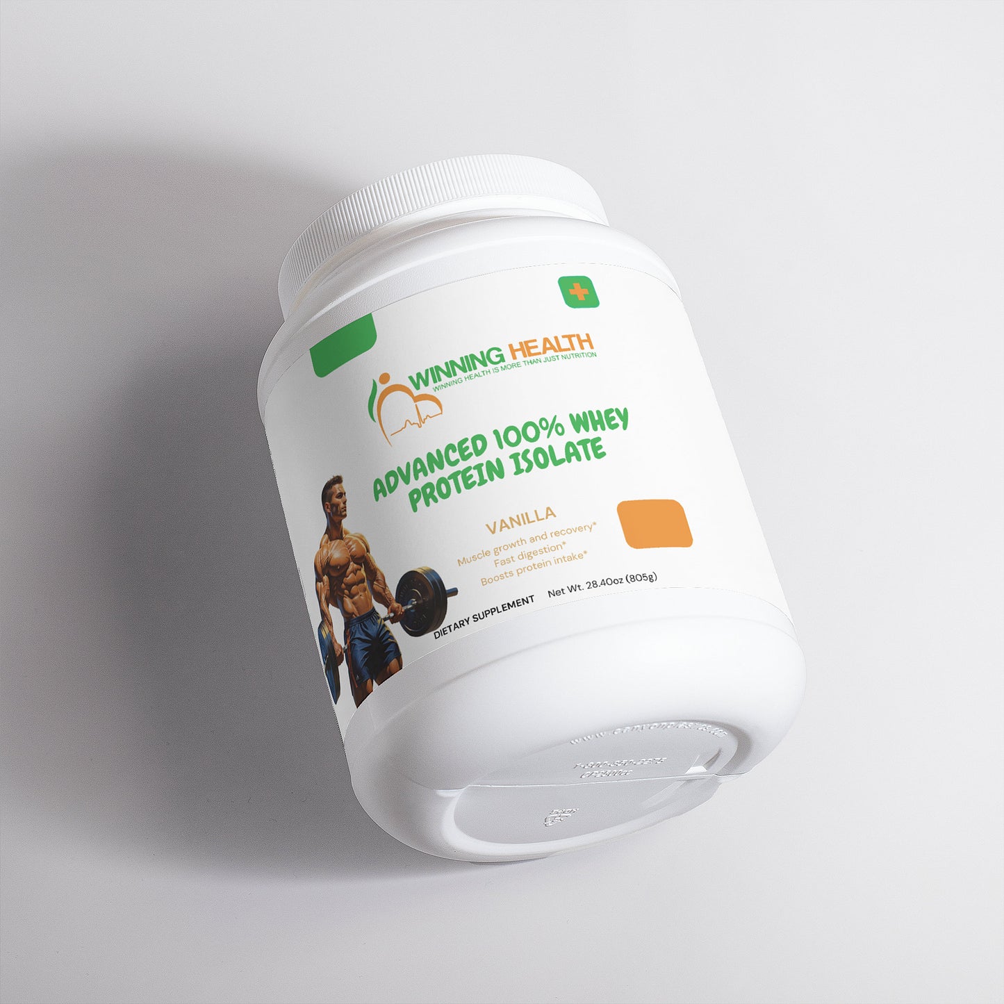 Advanced 100% Whey Protein Isolate (Vanilla)