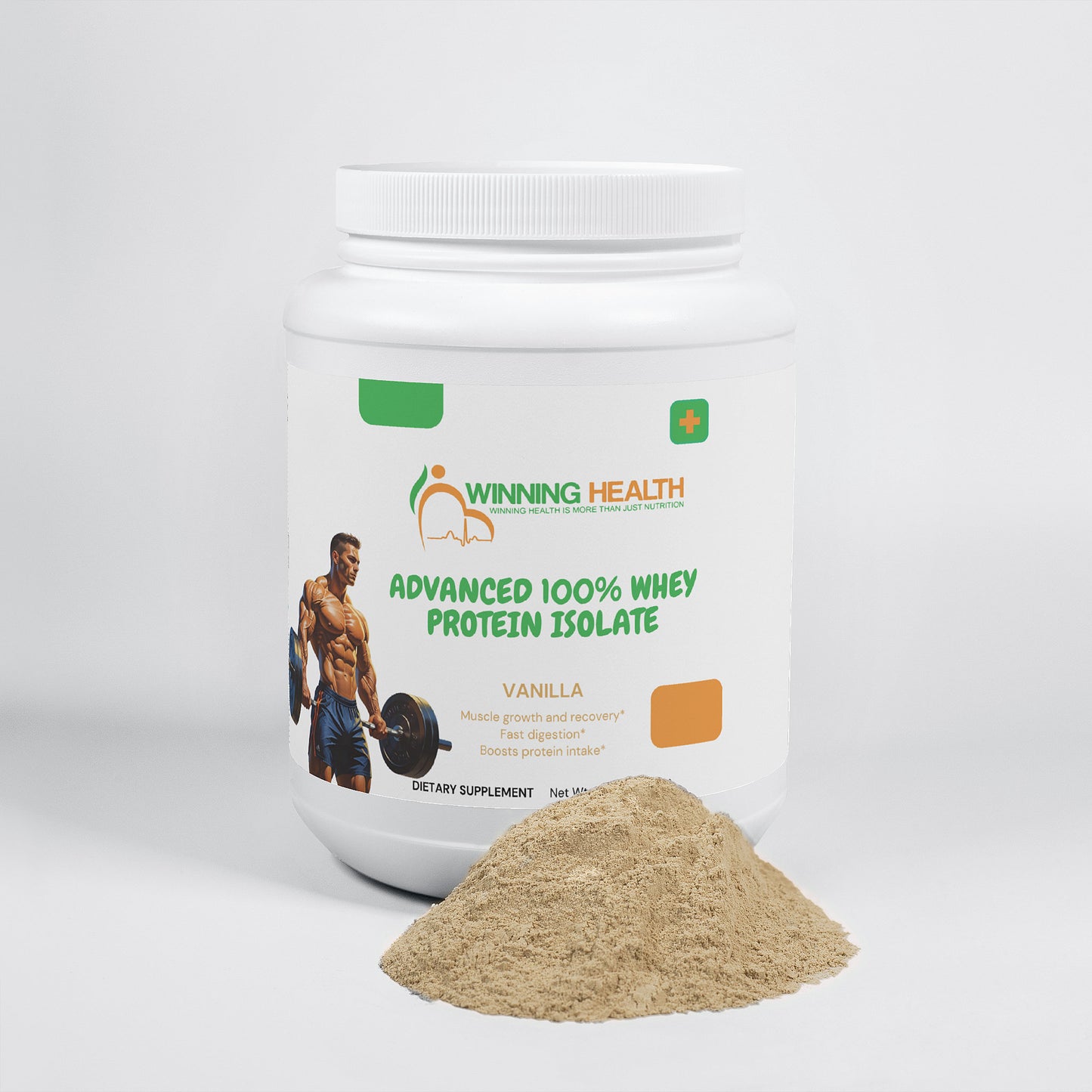 Advanced 100% Whey Protein Isolate (Vanilla)