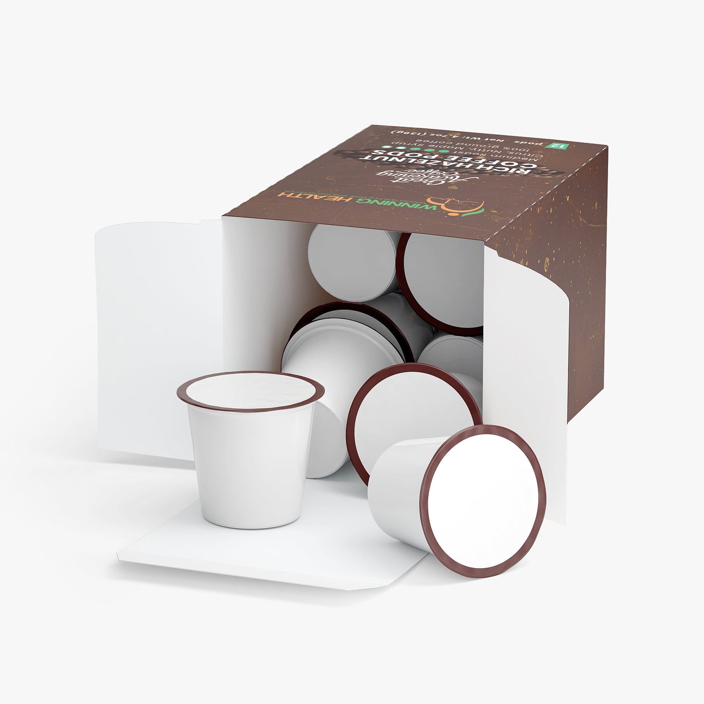 Rich Hazelnut Coffee Pods (Medium Roast)