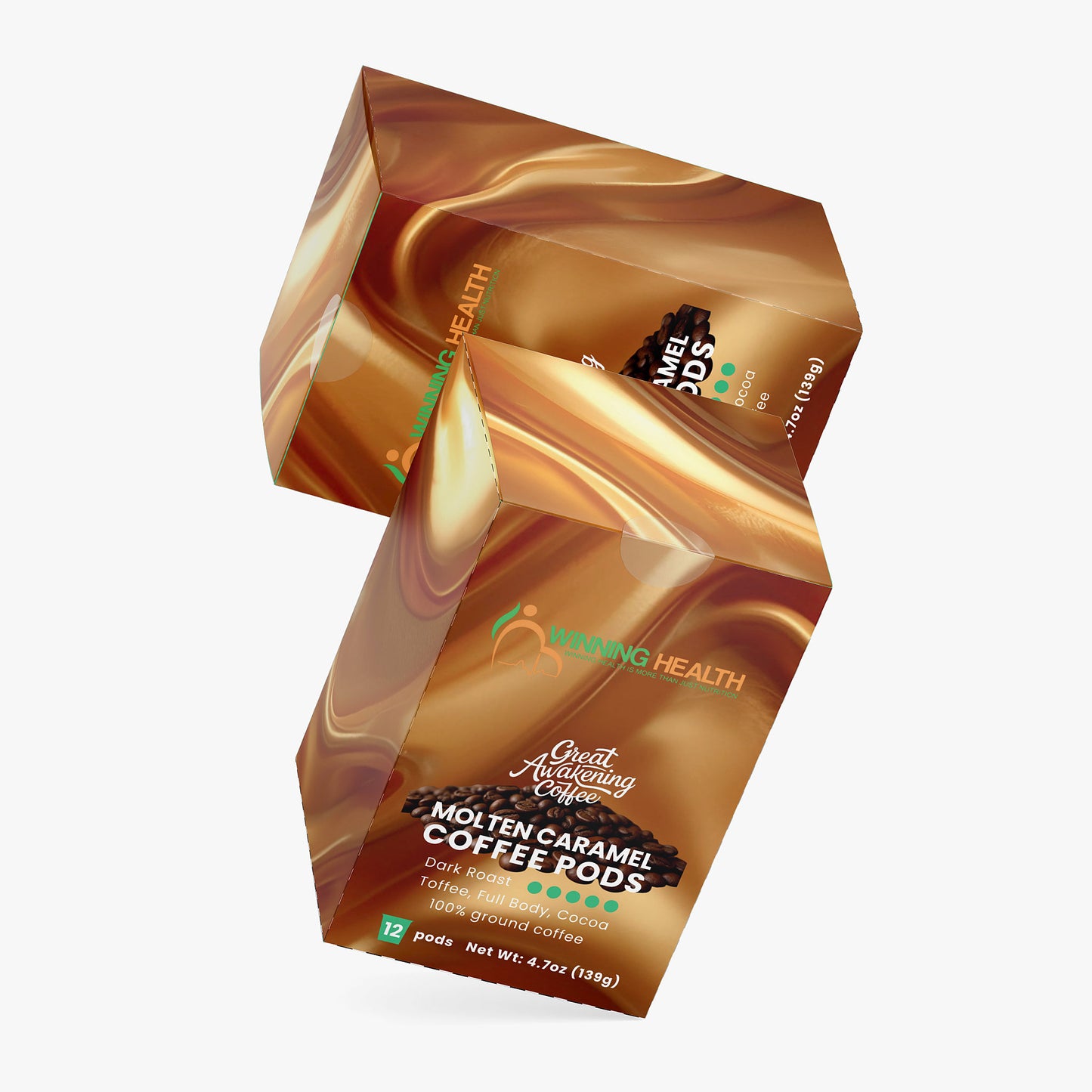 Molten Caramel Coffee Pods (Dark Roast)