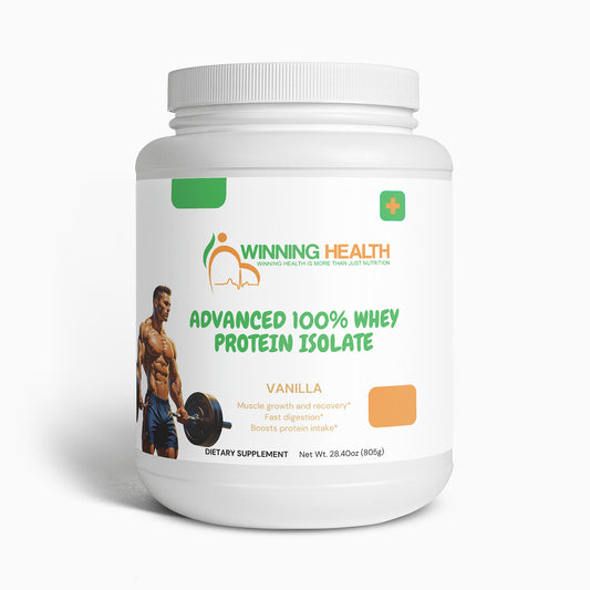 Advanced 100% Whey Protein Isolate (Vanilla)