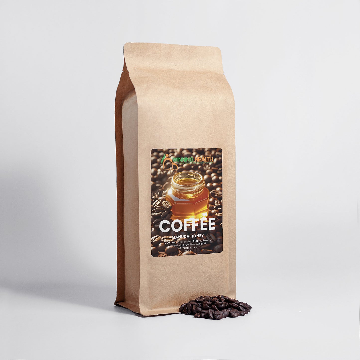 Manuka Honey Coffee 16oz