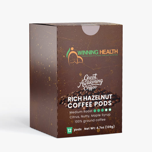 Rich Hazelnut Coffee Pods (Medium Roast)