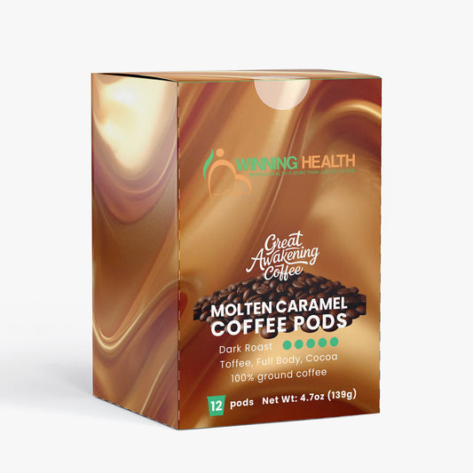 Molten Caramel Coffee Pods (Dark Roast)