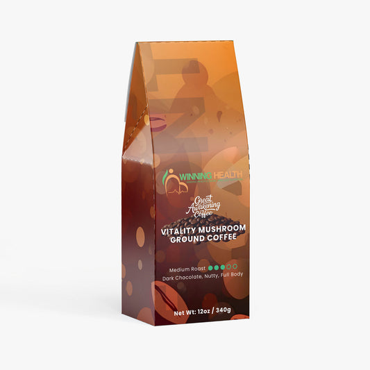 Vitality Mushroom Coffee (Medium Roast)
