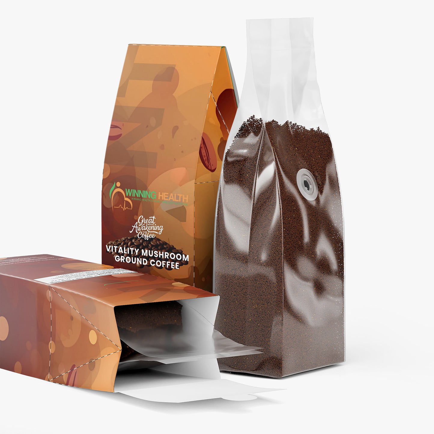 Vitality Mushroom Coffee (Medium Roast)